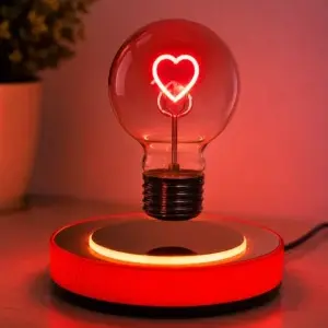 Magnetic Floating Heart Lamp