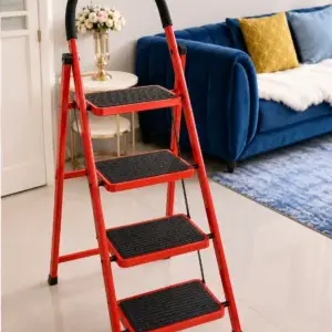 Foldable 4-Step Ladder Stool