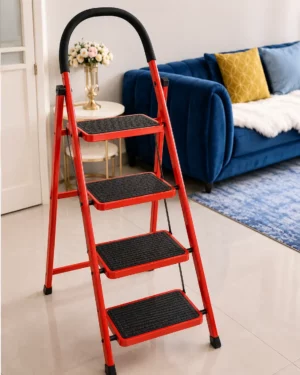 Foldable 4-Step Ladder Stool
