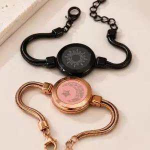 Magnetic Sun & Moon Couple Bracelet Set – Matching Love Bracelets for Couples