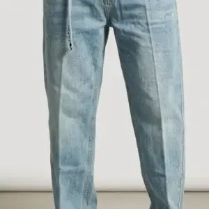 Men’s Light Blue Baggy Fit Jeans – Premium Loose Fit Denim Pants