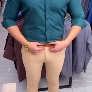 Teal Green Formal Shirt Combo