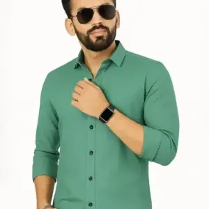 ForestEdge Casual Slim Shirt – Bold Color, Smart Attitude
