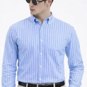 SkyLine Classic Striped Shirt – Smart. Sharp. Sophisticated.