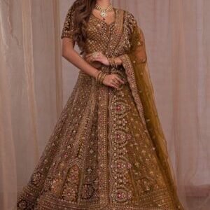 Zariwork Velvet Readymade Lehenga