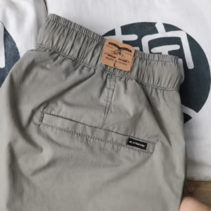 Men’s Elastic Waist Casual Pants | Comfortable Lightweight Daily Wear Trousers