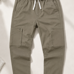 Men’s Korean Style Cargo Joggers – Premium Casual Lower
